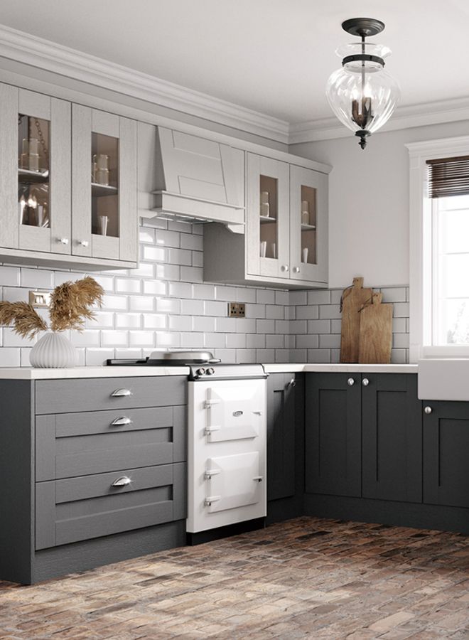 Augusta - Modern Two-tone Kitchen