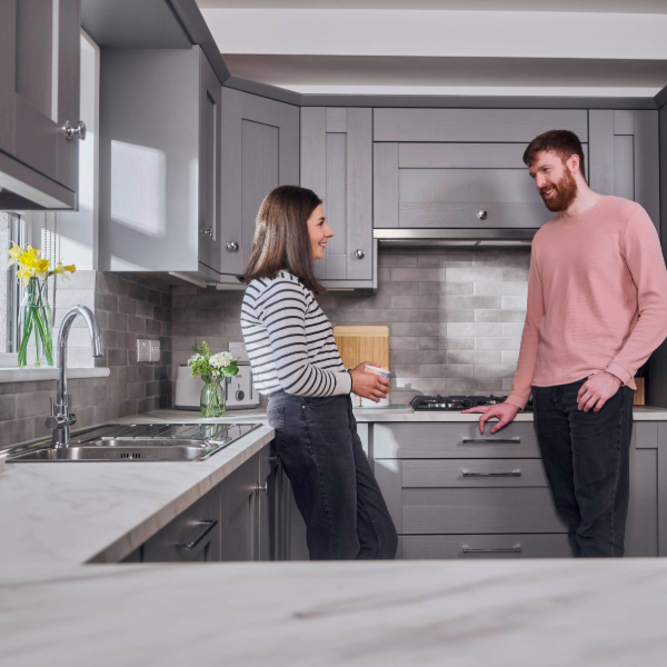Customer Story: Matthew & Lorna’s Augusta Dust Grey Kitchen