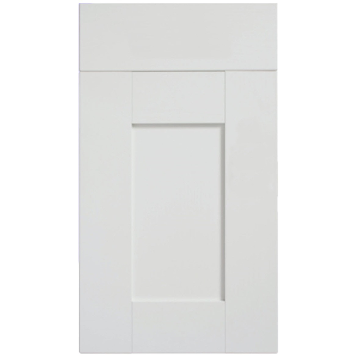 Augusta White Door Panel - Shaker-style