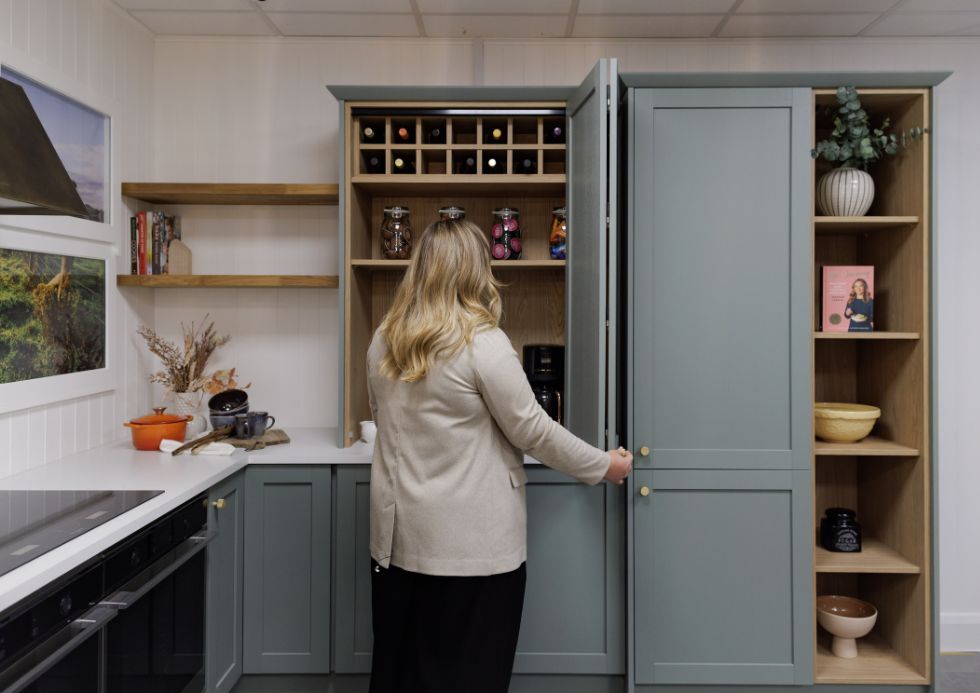 Jennifer Carroll Exploring the Showroom
