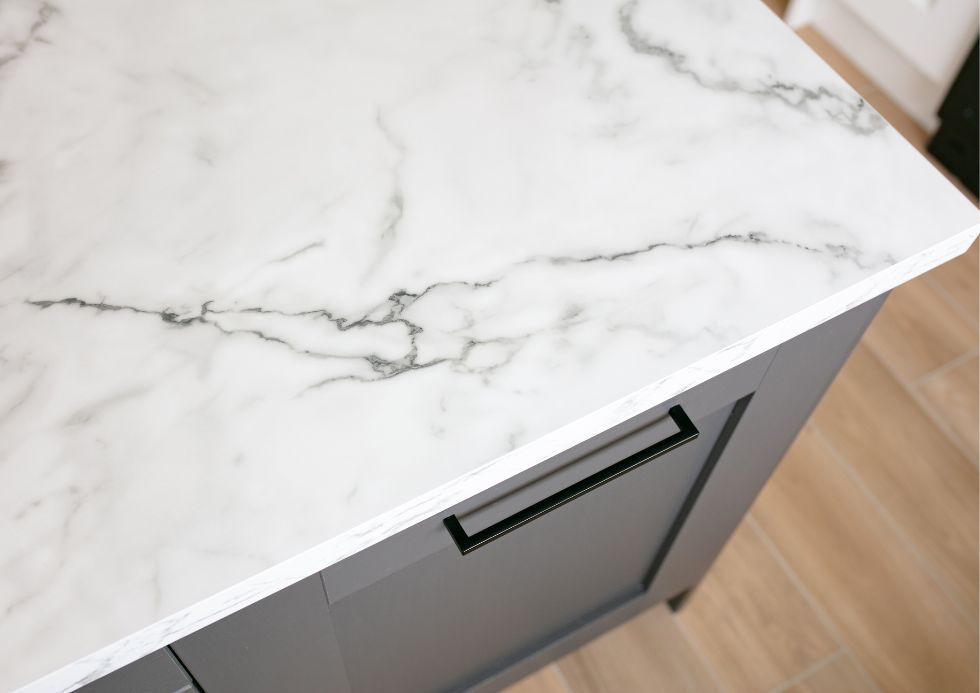 Calcutta Marble Effect Worktop