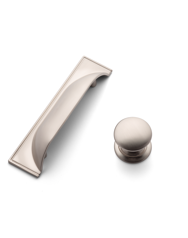 Windsor Brushed Nickel Handle Collection