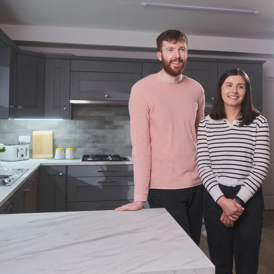 Matthew Lorna Augusta Dust Grey kitchen Cash & Carry Kitchens Carlow Testimonial image