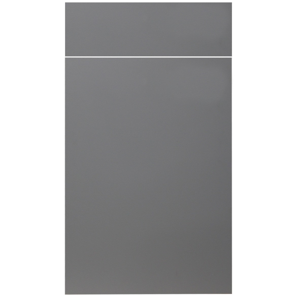Modica Dust Grey - Contemporary Slab Door with Matt Finish