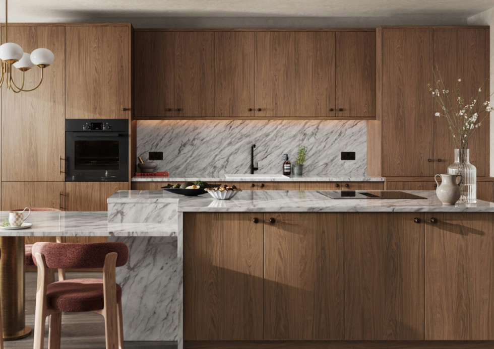 Ravello Brown Casella Oak Front View Main