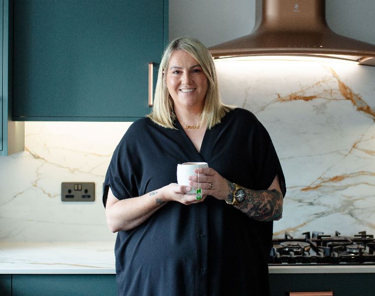 How Gina Daly’s Modica Forest Green Kitchen Was Made in Our East Cork Manufacturing Facility