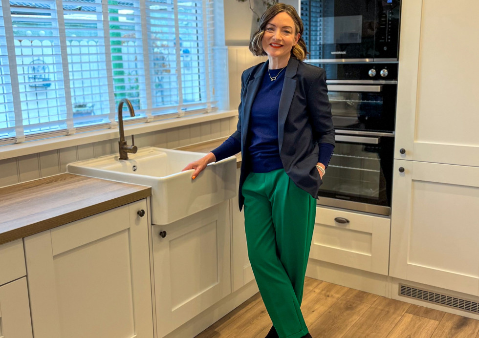 Dee Coleman in Augusta White Kitchen Home Rescue