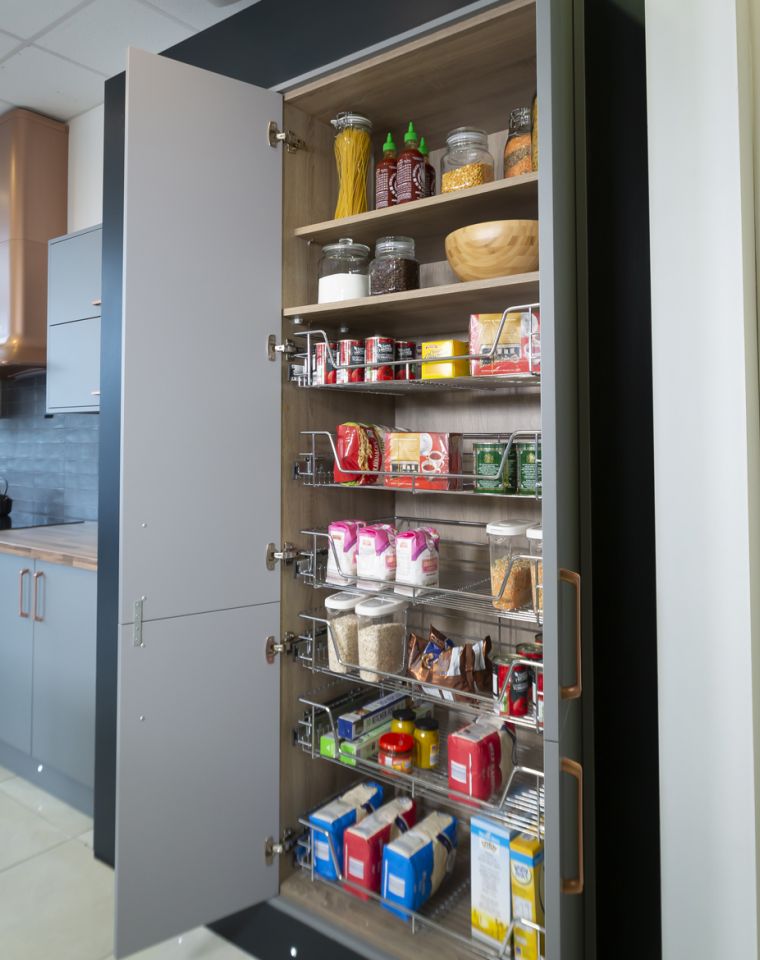 Storage food discount cabinet