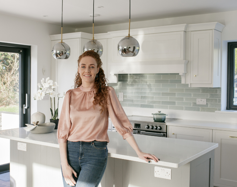 Mary Treacy Hampton two Tone Banner