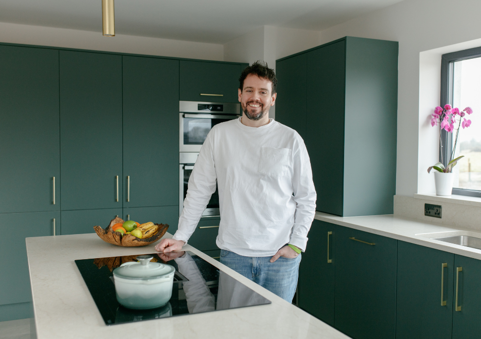 Darren Athlone Modica Forest Green Kitchen Banner