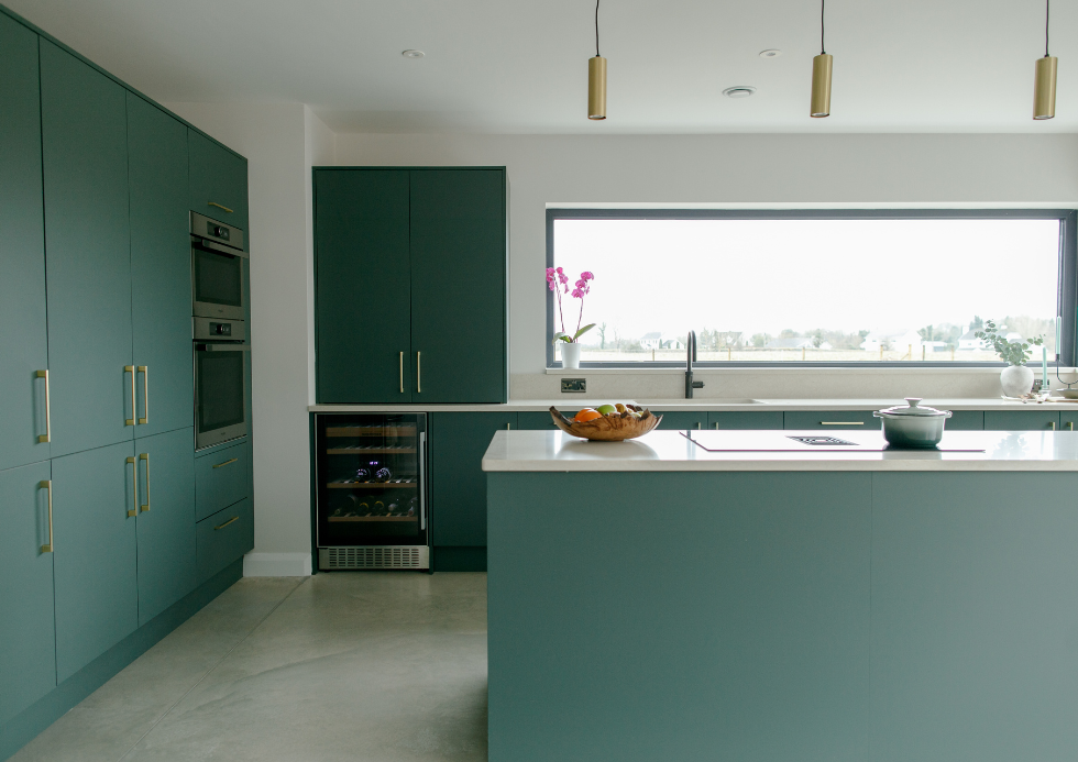 Darren Modica Forest Green Kitchen Window Destop