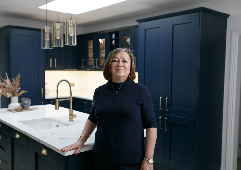Deirdre and Steve Augusta Midnight Blue Kitchen Thumbnail