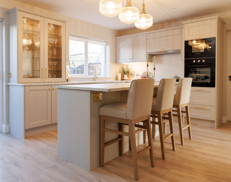 Customer Story: Sláine’s Timeless Dereham Taupe Kitchen in Killarney