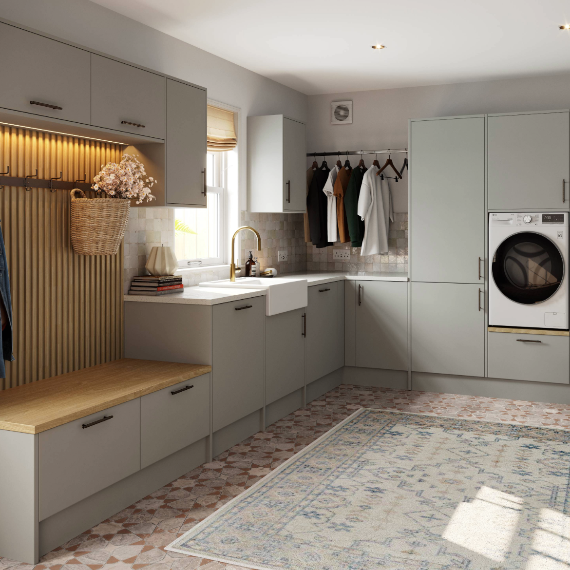 Modica Light Grey Kitchen Cash & Carry Kitchens