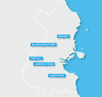 Cash and Carry Kitchens Dublin Showroom locations